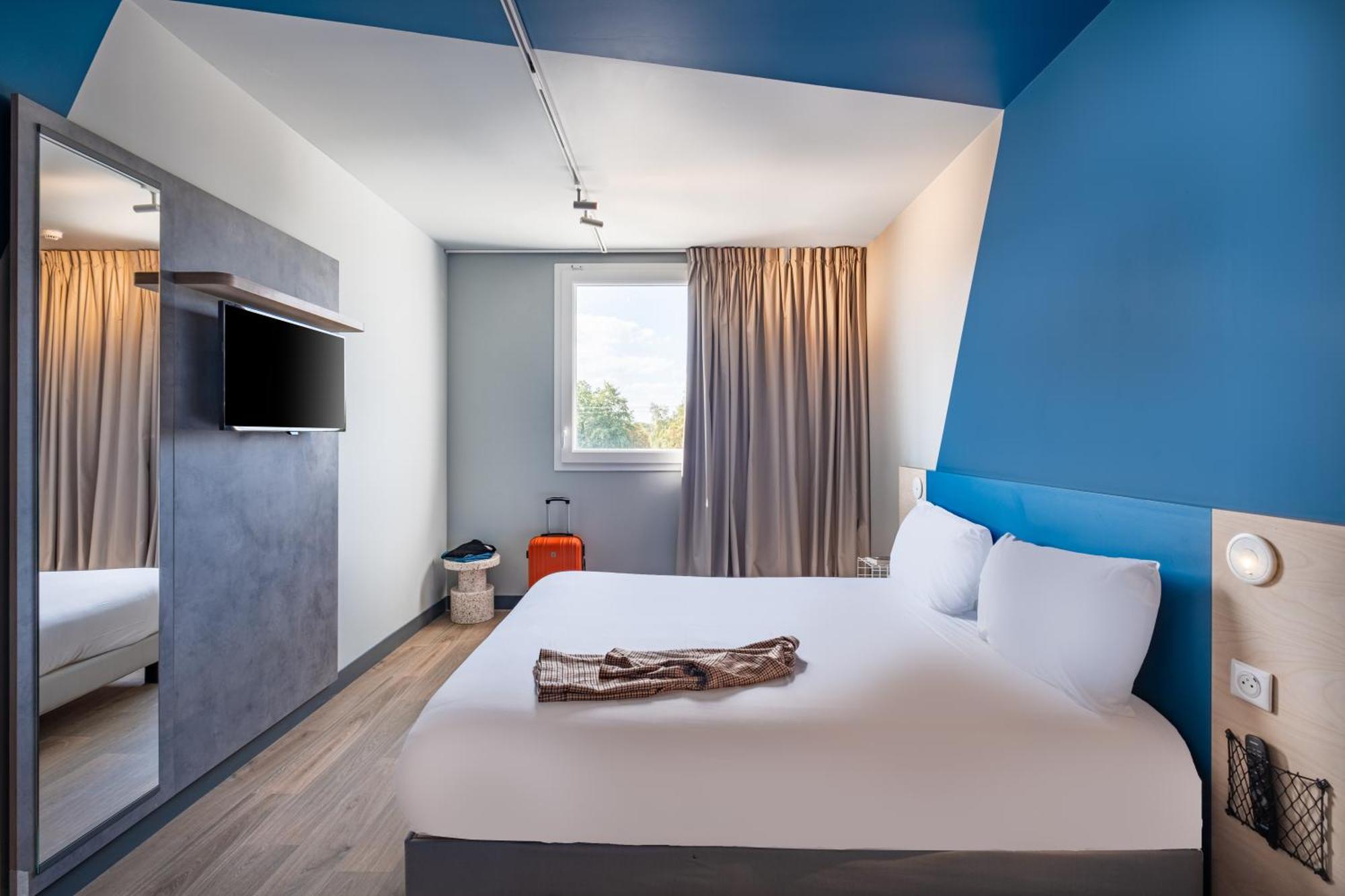 Ibis Budget Nantes Nord Treillieres Bagian luar foto